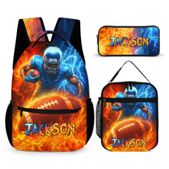 Customizable Athlete Backpack - Personalized Name - Ball Games