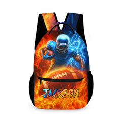 Customizable Athlete Backpack - Personalized Name - Ball Games