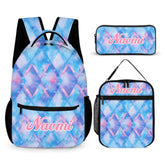Personalized Square Children's Backpack — Personalized Name Backpack — Back-to-School Gift