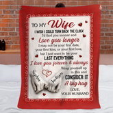 Custom Letter Blanket – Personalized Quote, Title And Names – Anniversary Wedding Gifts For Husband/Wife, Him/Her
