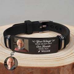 imgi_229_Custom_Photo_Memorial_Your_Wings_Were_Ready_-_Personalized_Engraved_Bracelet