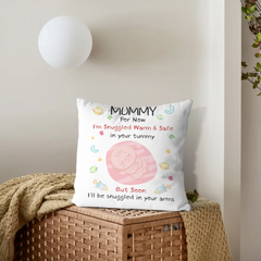 Personalized Baby Blessing Pillow - Custom Keepsake Gift for Newborns & Families