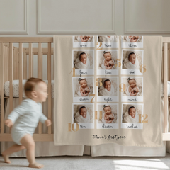 Crib blanket mockup