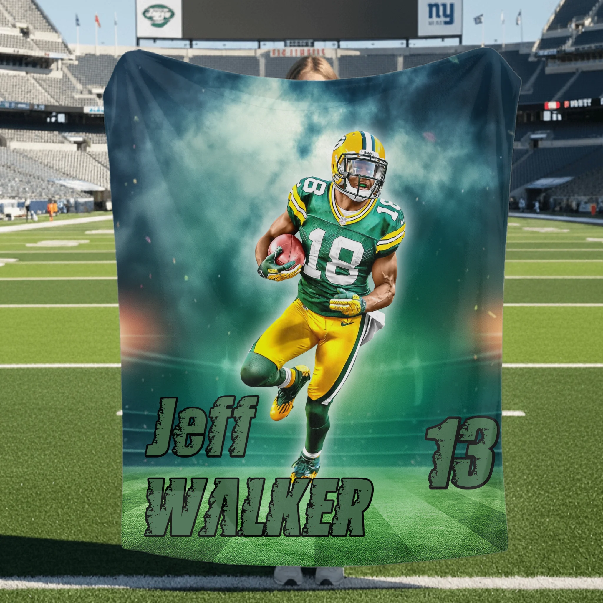 sport theme blanket